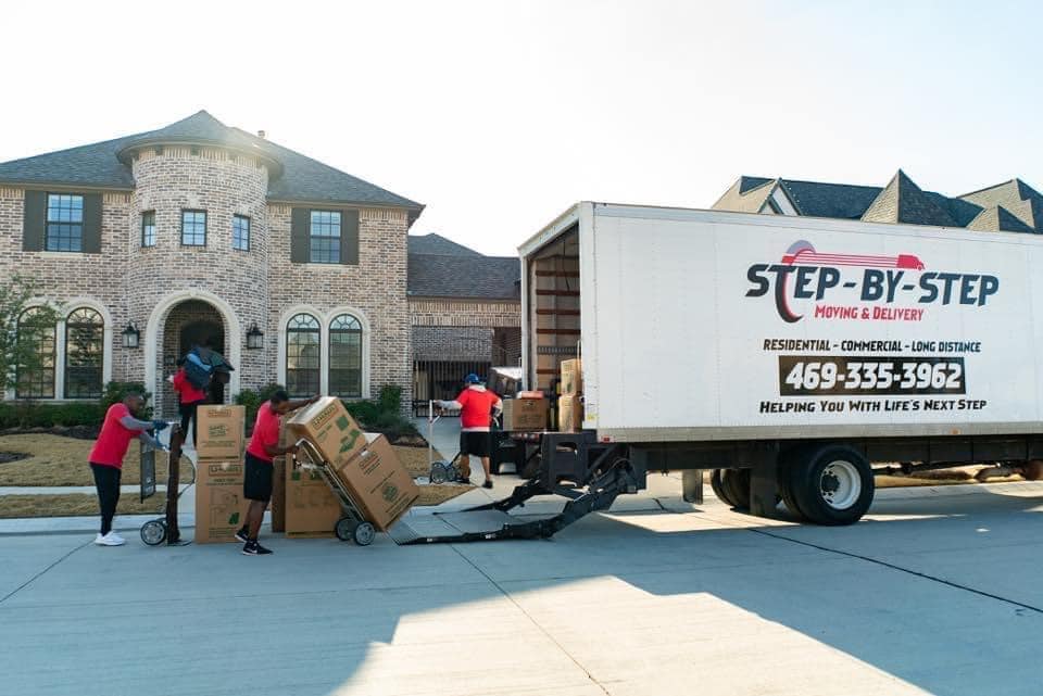 Moving Company in Frisco TX- Step by Step Moving & Delivery